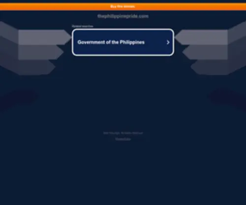 Thephilippinepride.com(Proud to be pinoy) Screenshot