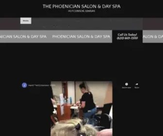 Thephoeniciansalon.com(The Phoenician Salons) Screenshot