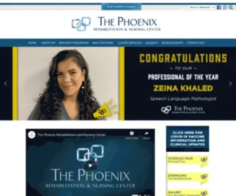 Thephoenixrehab.com(The Phoenix Rehabilitation & Nursing Center) Screenshot