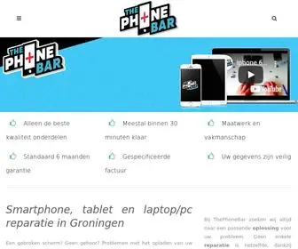 Thephonebar.nl(Telefoon, tablet en laptop reparatie in Groningen) Screenshot