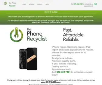 Thephonerecyclist.com(IPhone Repair Fort Collins) Screenshot