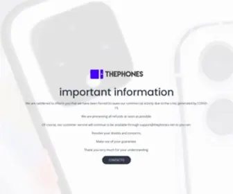 Thephones.net(New and reconditioned mobiles) Screenshot