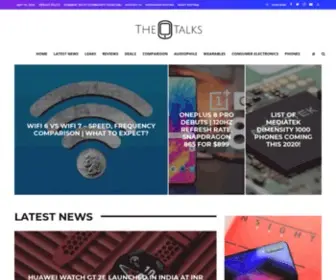 Thephonetalks.com(The Phone Talks) Screenshot