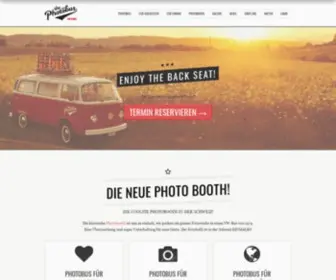 Thephotobus.ch(Photobus Schweiz) Screenshot