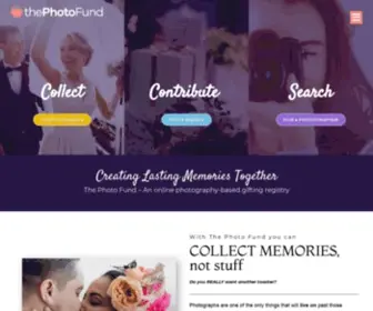 Thephotofund.com(Home) Screenshot