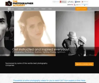 Thephotographeracademy.com(The Photographer Academy) Screenshot