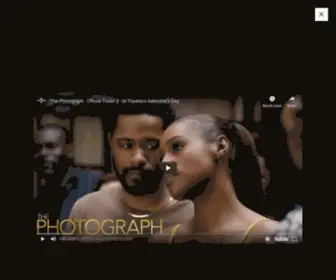 Thephotographmovie.com(The Photograph) Screenshot