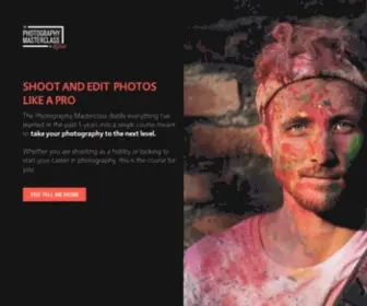 Thephotographymasterclass.com(The Photography Masterclass) Screenshot