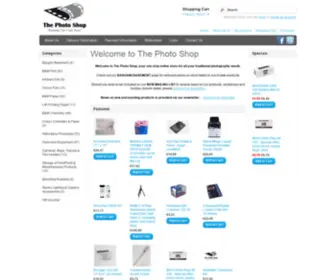 Thephotoshop.ie(The irish stockist for all your traditional photography and darkroom needs) Screenshot