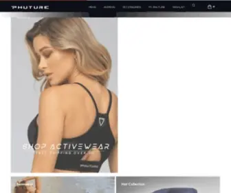 Thephuture.com(Modern, Futuristic Fashion) Screenshot