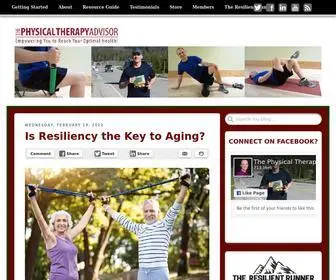 Thephysicaltherapyadvisor.com(The Physical Therapy Advisor) Screenshot