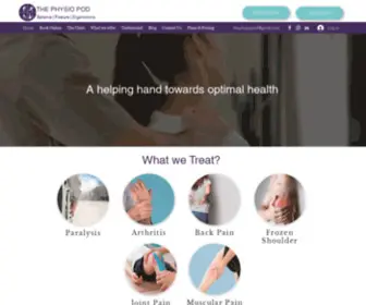 Thephysiopod.com(The Physio Pod) Screenshot