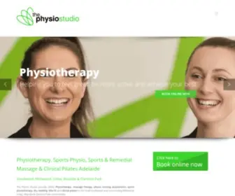 Thephysiostudio.com.au(Physiotherapy in Goodwood) Screenshot