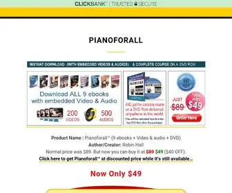 Thepiano4ALL.com(Piano4all) Screenshot