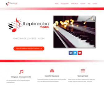 Thepianocian.com(Welcome) Screenshot