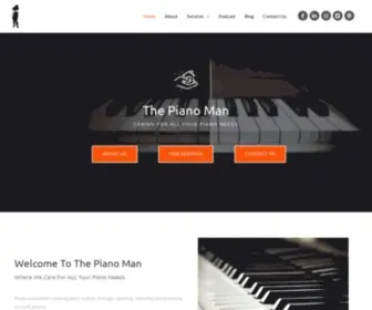 Thepianoman.co.za(The Piano Man) Screenshot