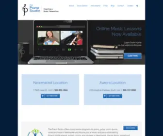 Thepianostudio.com(The Piano Studio) Screenshot