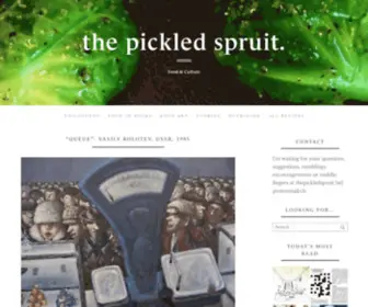 Thepickledspruit.org(Food Culture And How Does It Impact Health) Screenshot