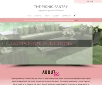 ThepicnicPantry.co.za(Unique picnic experiences and decor hire) Screenshot