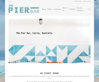 Thepierbar.com.au(Waterfront dining and drinking destination in Cairns) Screenshot