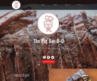 Thepigbarbq.com(The Pig) Screenshot