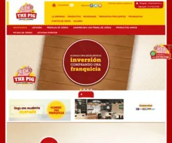 Thepig.com.co(The Pig Lechona Gourmet) Screenshot