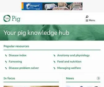 Thepigsite.com(The Pig Site) Screenshot