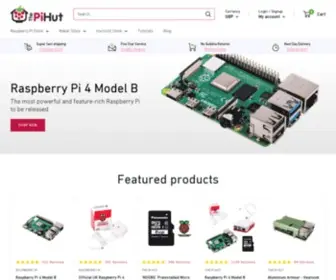 Thepihut.com(The Pi Hut) Screenshot