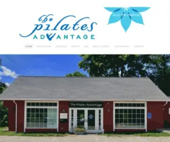 Thepilatesadvantagect.com(The Pilates Advantage) Screenshot