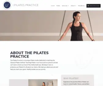 Thepilatespracticema.com(The Pilates Practice) Screenshot