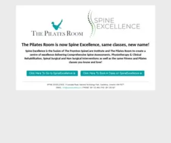 Thepilatesroom.ie(The Pilates Room) Screenshot