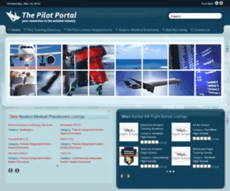 Thepilotportal.com(Pilot Training Directory) Screenshot