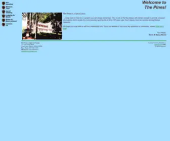 Thepineslodge.com(The Pines) Screenshot