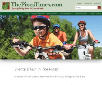 Thepinestimes.com(The Pines Times) Screenshot