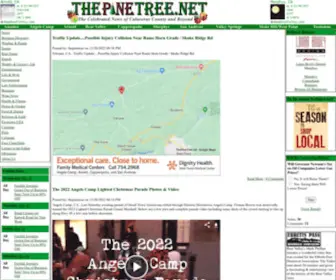 Thepinetree.net(Calaveras News) Screenshot