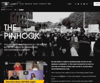 Thepinhook.com(The Pinhook) Screenshot