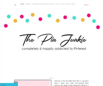 Thepinjunkie.com(The Pin Junkie) Screenshot