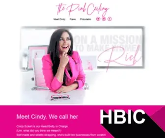Thepinkceiling.com(The Pink Ceiling) Screenshot