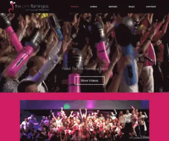 Thepinkflamingos.com(Renowned band The Pink Flamingos are a world) Screenshot