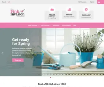 Thepinkinvasioncompany.co.uk(The Pink Invasion Company) Screenshot