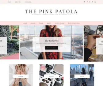 Thepinkpatola.com(The Pink Patola) Screenshot