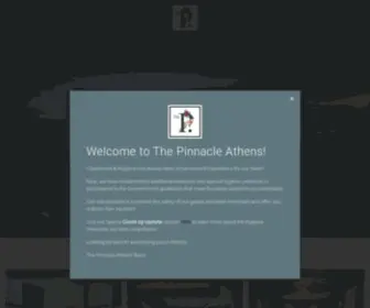 Thepinnacleathens.com(Luxury Suites) Screenshot