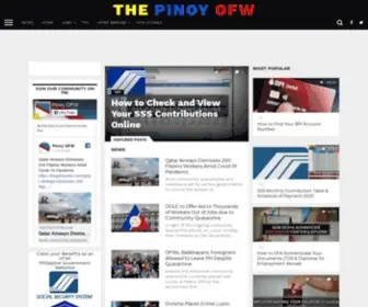 Thepinoyofw.com(The Pinoy OFW) Screenshot