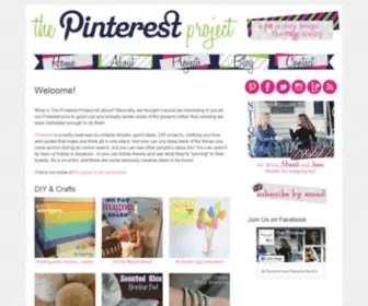 Thepinterestproject.com(The Pinterest Project) Screenshot