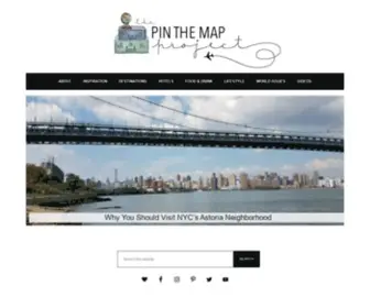 Thepinthemapproject.com(The Pin The Map Project) Screenshot