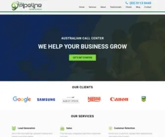 Thepipeline.com.au(Australian Call Center) Screenshot