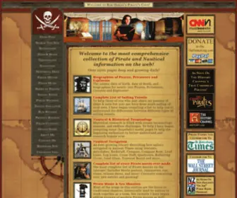 Thepirateking.com(Rob Ossian's Pirate's Cove) Screenshot