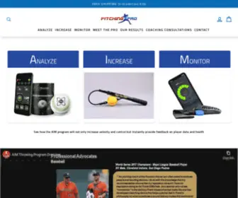 Thepitchingpro.com(Pitching professionally) Screenshot