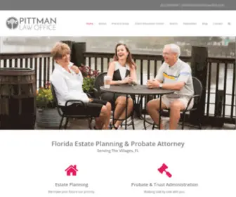 Thepittmanlawoffice.com(Elder Law Attorney The Villages) Screenshot