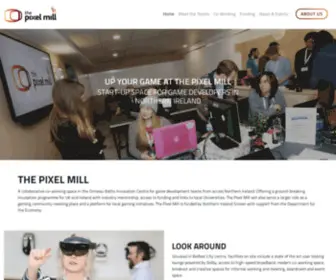 Thepixelmill.com(START-UP SPACE FOR GAME DEVELOPERS IN NORTHERN IRELAND) Screenshot